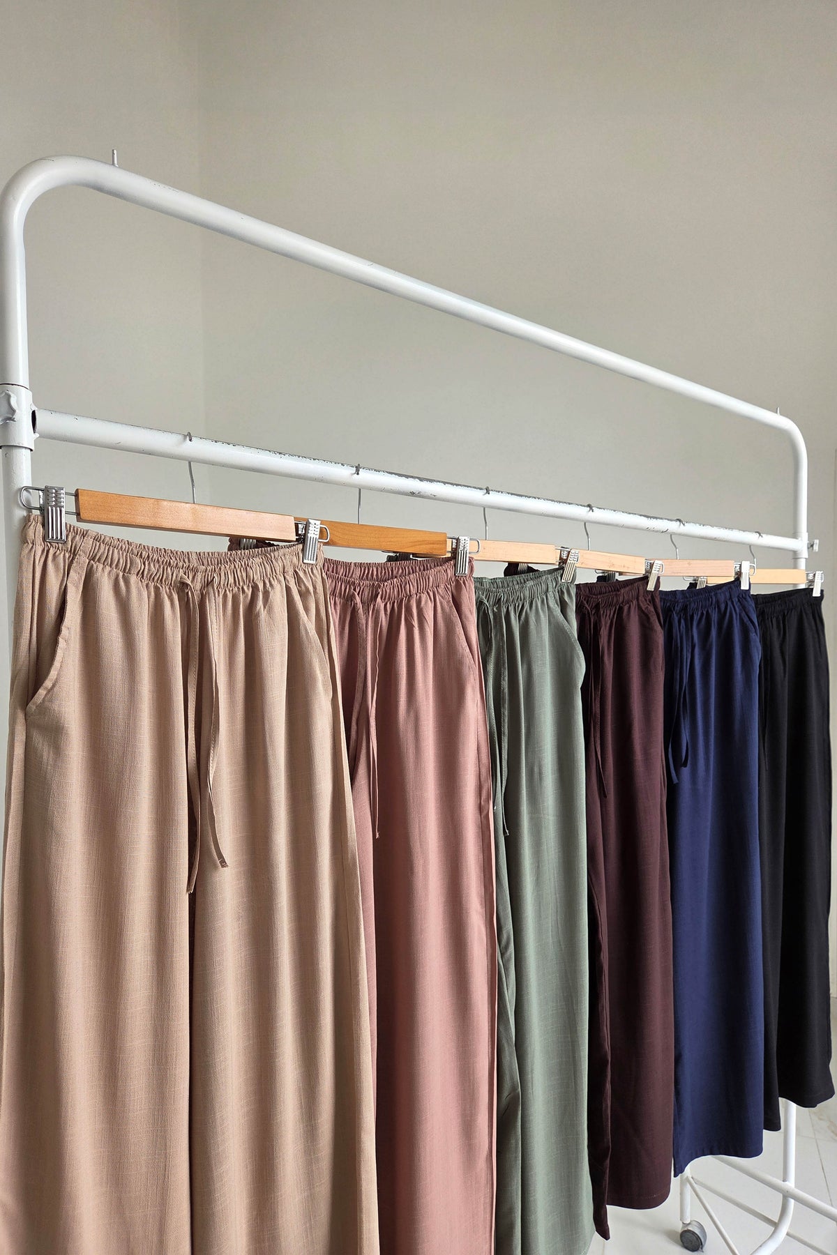 PALAZO VALERIA | lino spandex