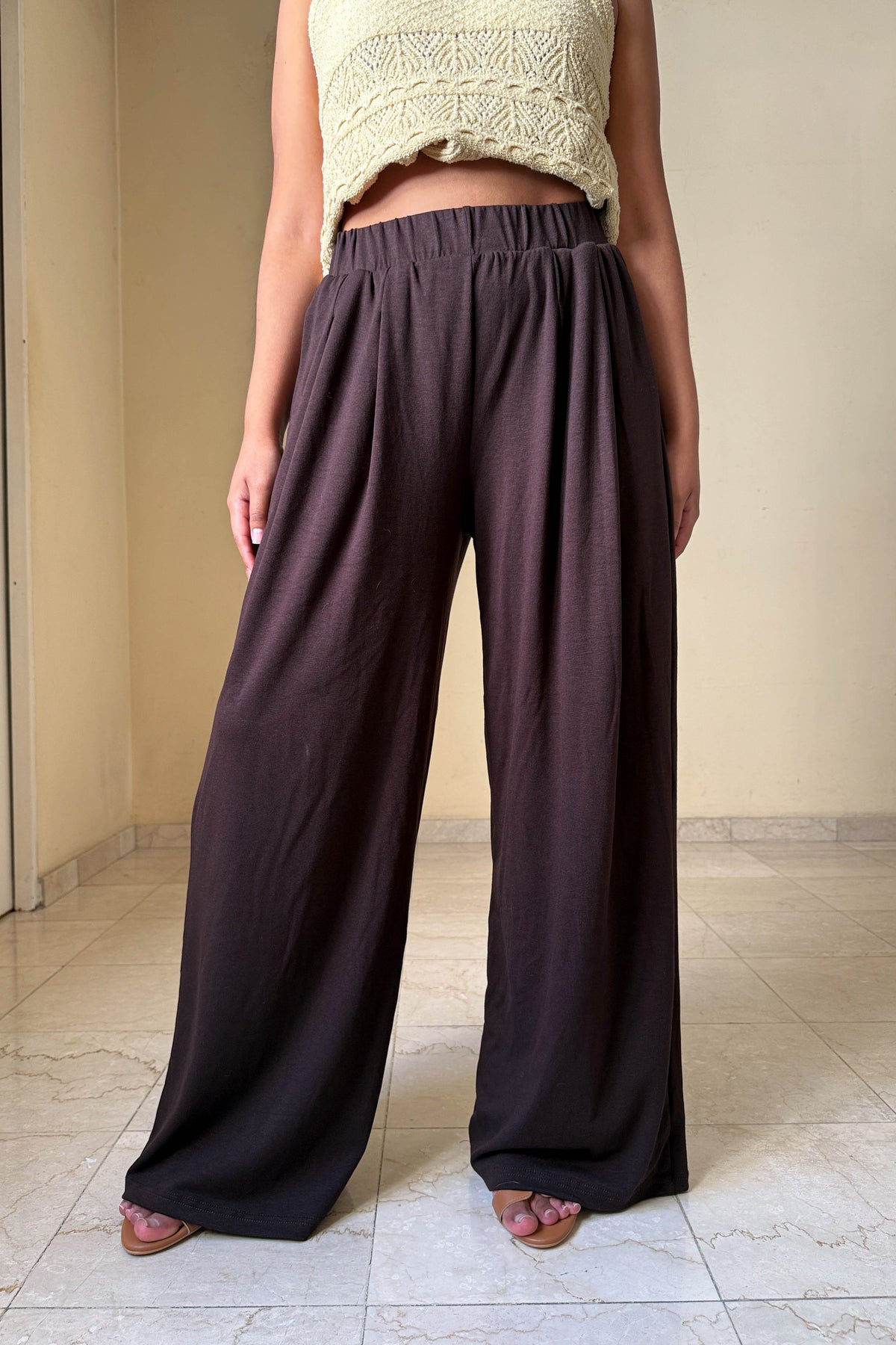PALAZO FLOR | rib melville