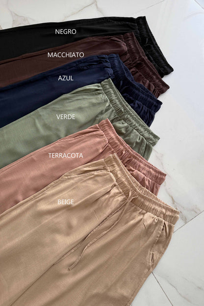 PALAZO CERATI | lino spandex