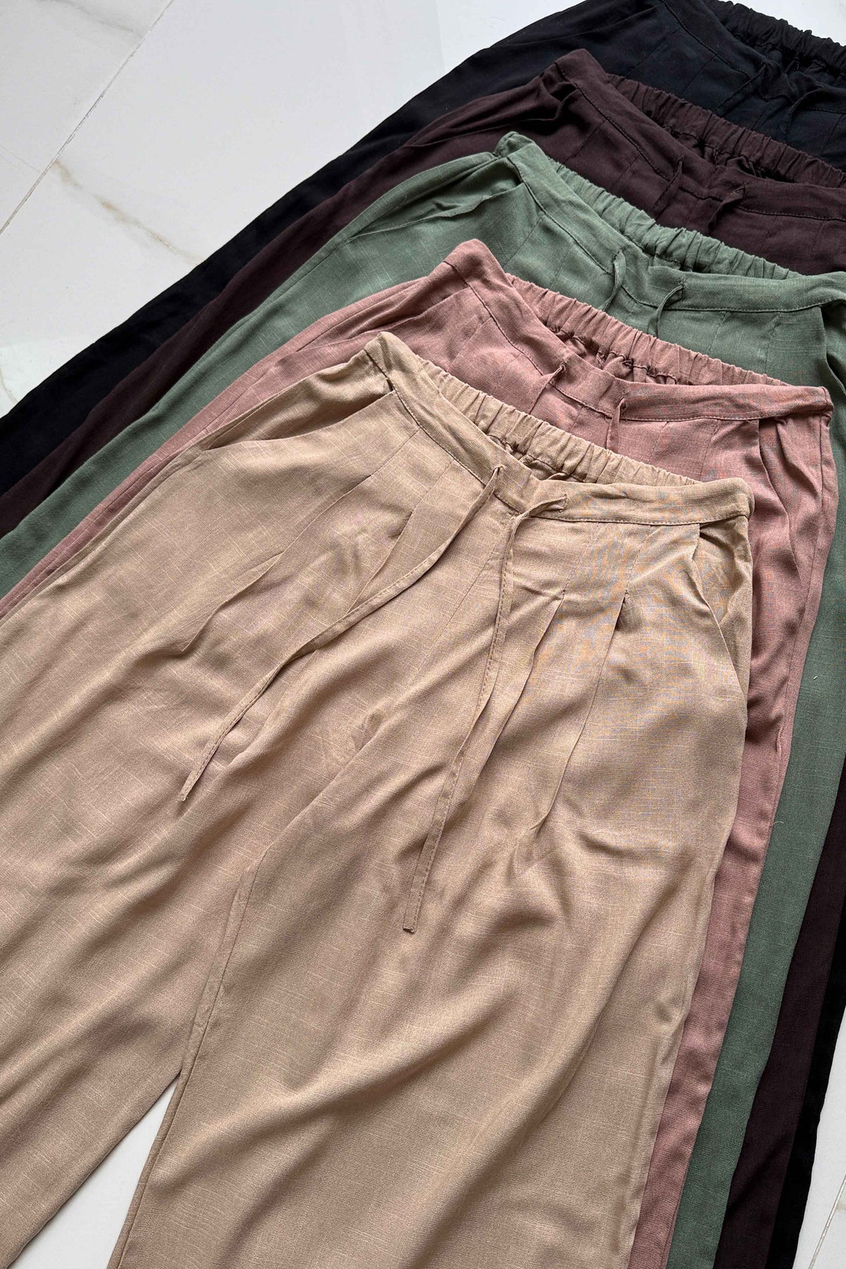 PALAZO YAN | lino spandex