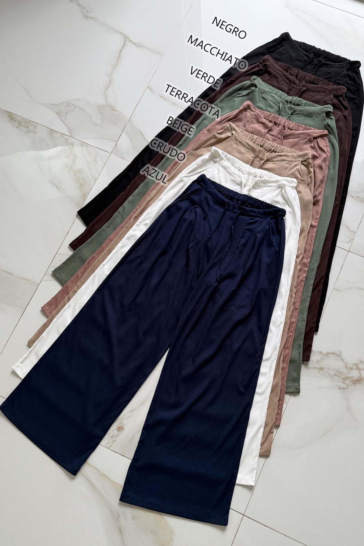 PALAZO YAN | lino spandex