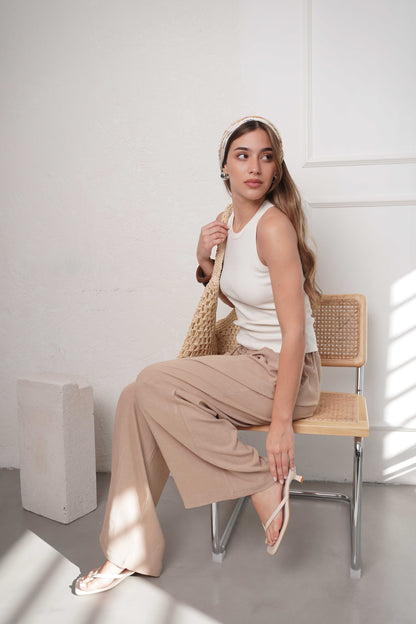 PALAZO YAN | lino spandex