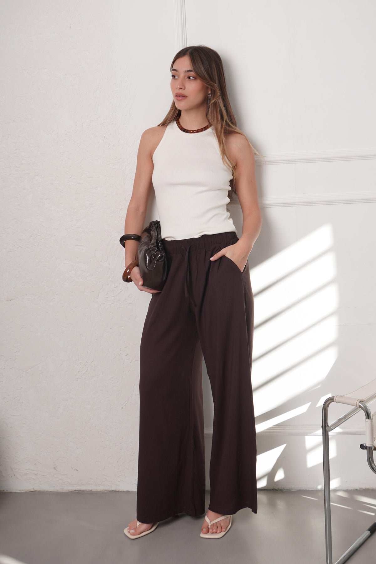 PALAZO CERATI | lino spandex