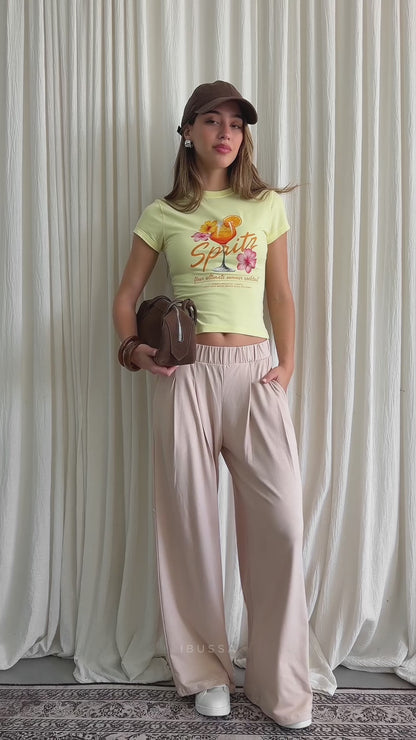 PALAZO FLOR | rib melville