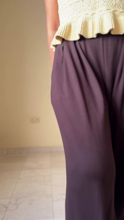 PALAZO FLOR | rib melville