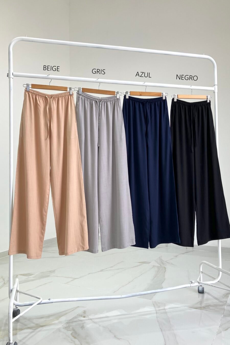 PALAZO JEJU lino spandex - Imagen 5