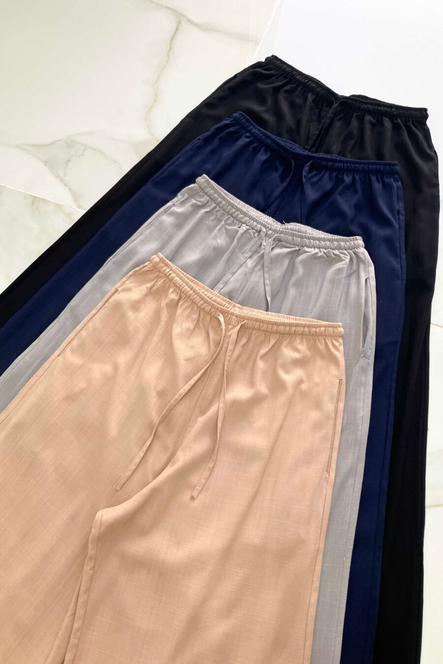 PALAZO JEJU lino spandex - Imagen 6