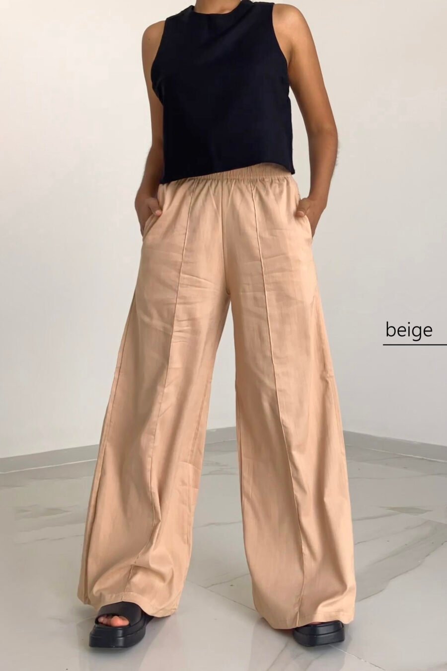 MAXIPALAZO MESINA lino spandex - Imagen 8