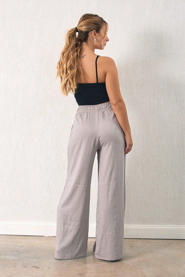 Alternative view of MAXIPALAZO MESINA lino spandex