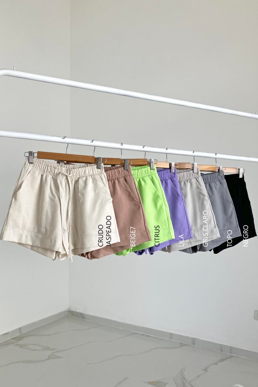 SHORT REINA lino - Imagen 5