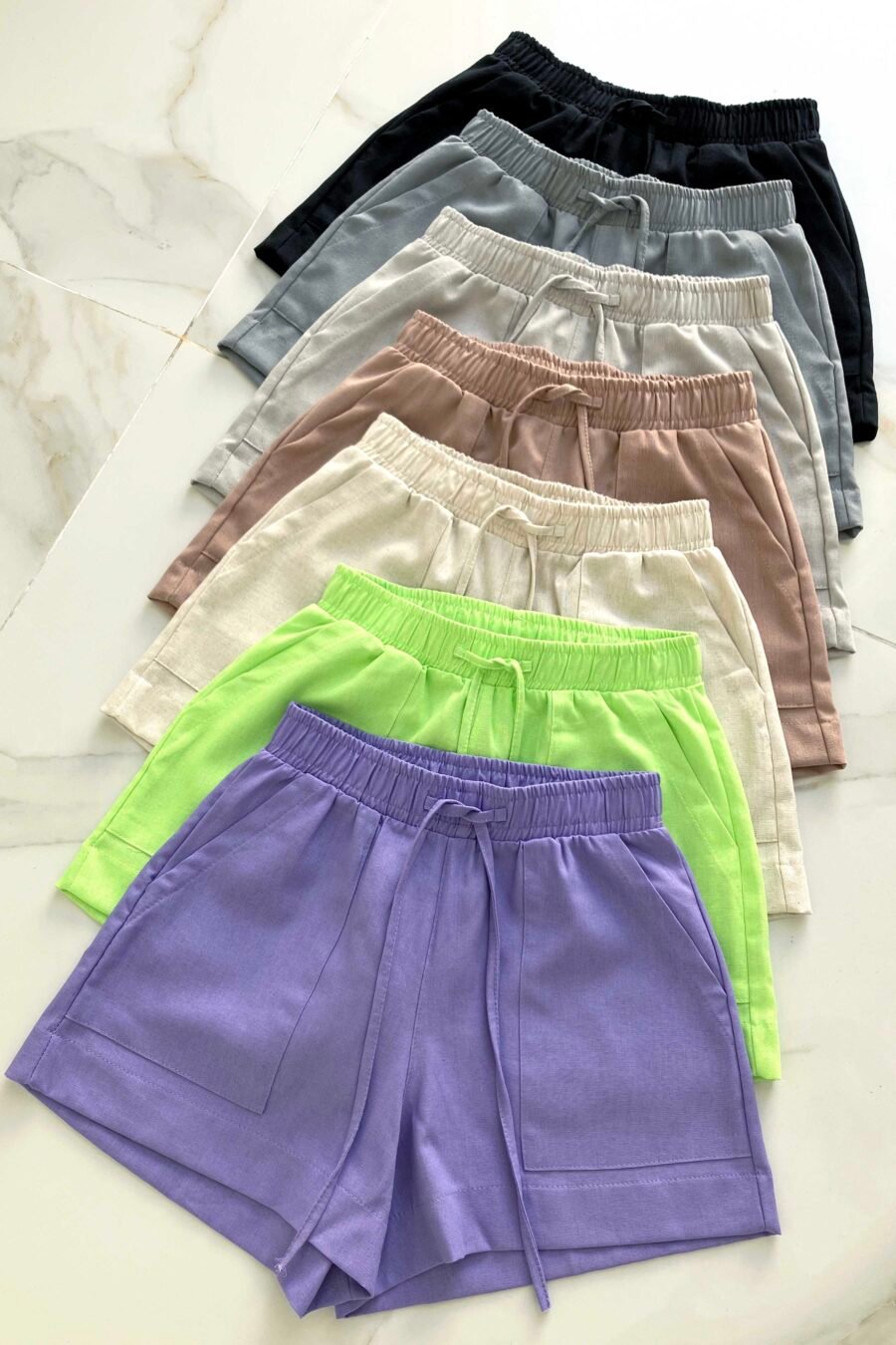 SHORT REINA lino - Imagen 6