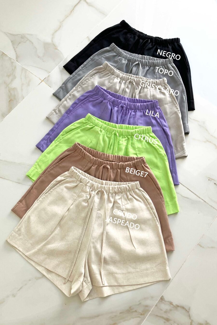 SHORT TOFFEE lino - Imagen 6