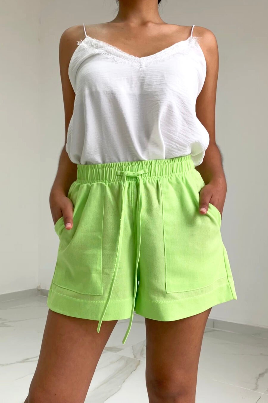 SHORT REINA lino - Imagen 7