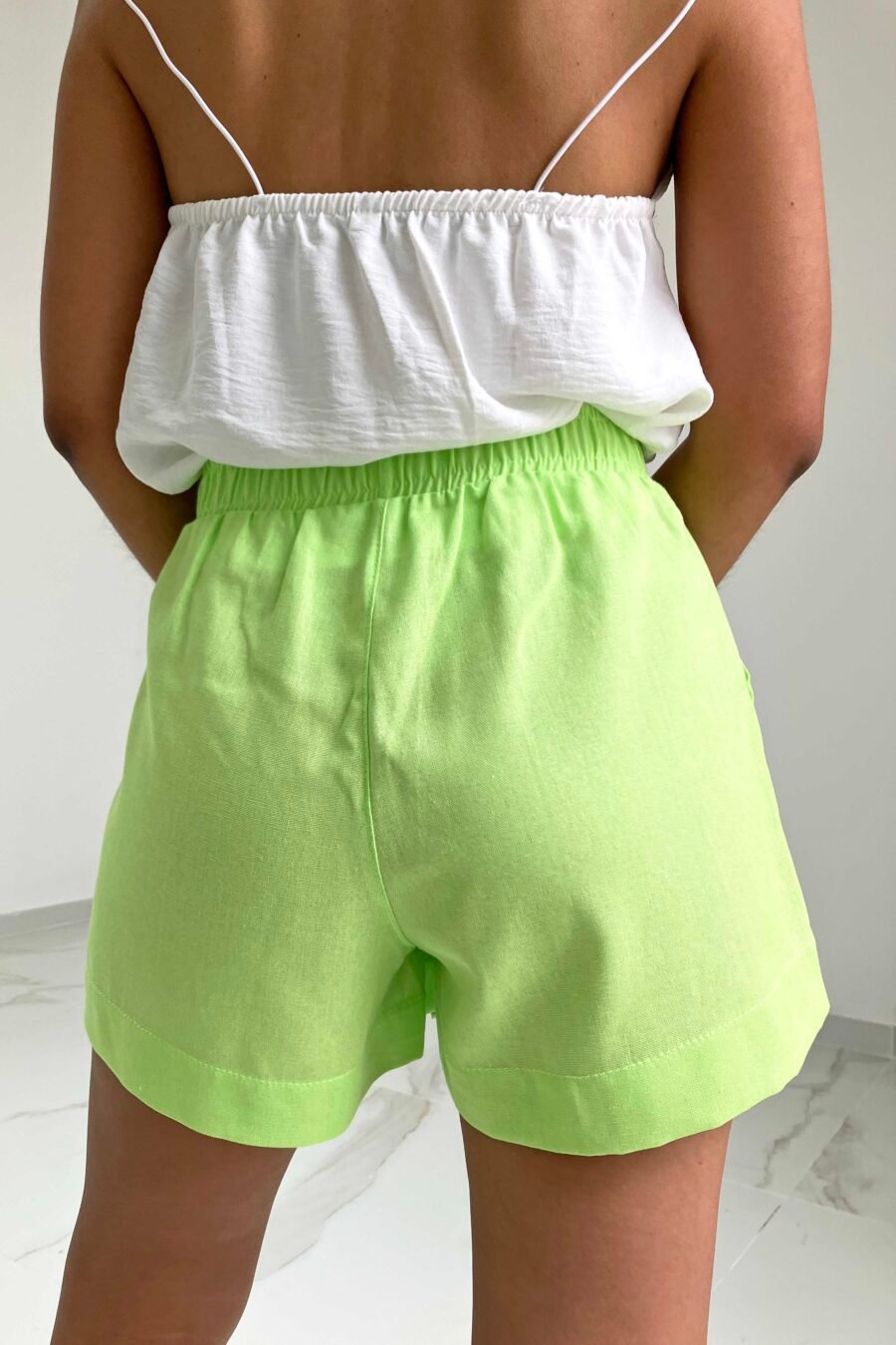 SHORT REINA lino - Imagen 10