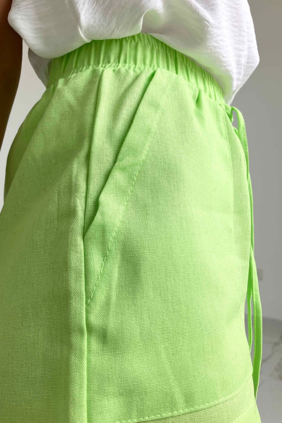 SHORT REINA lino - Imagen 8
