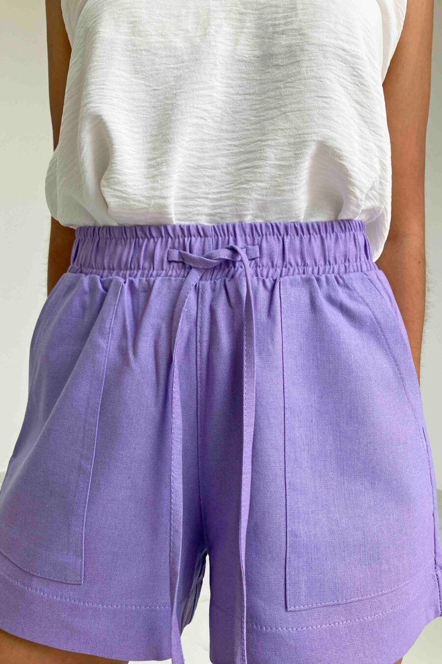SHORT REINA lino - Imagen 3