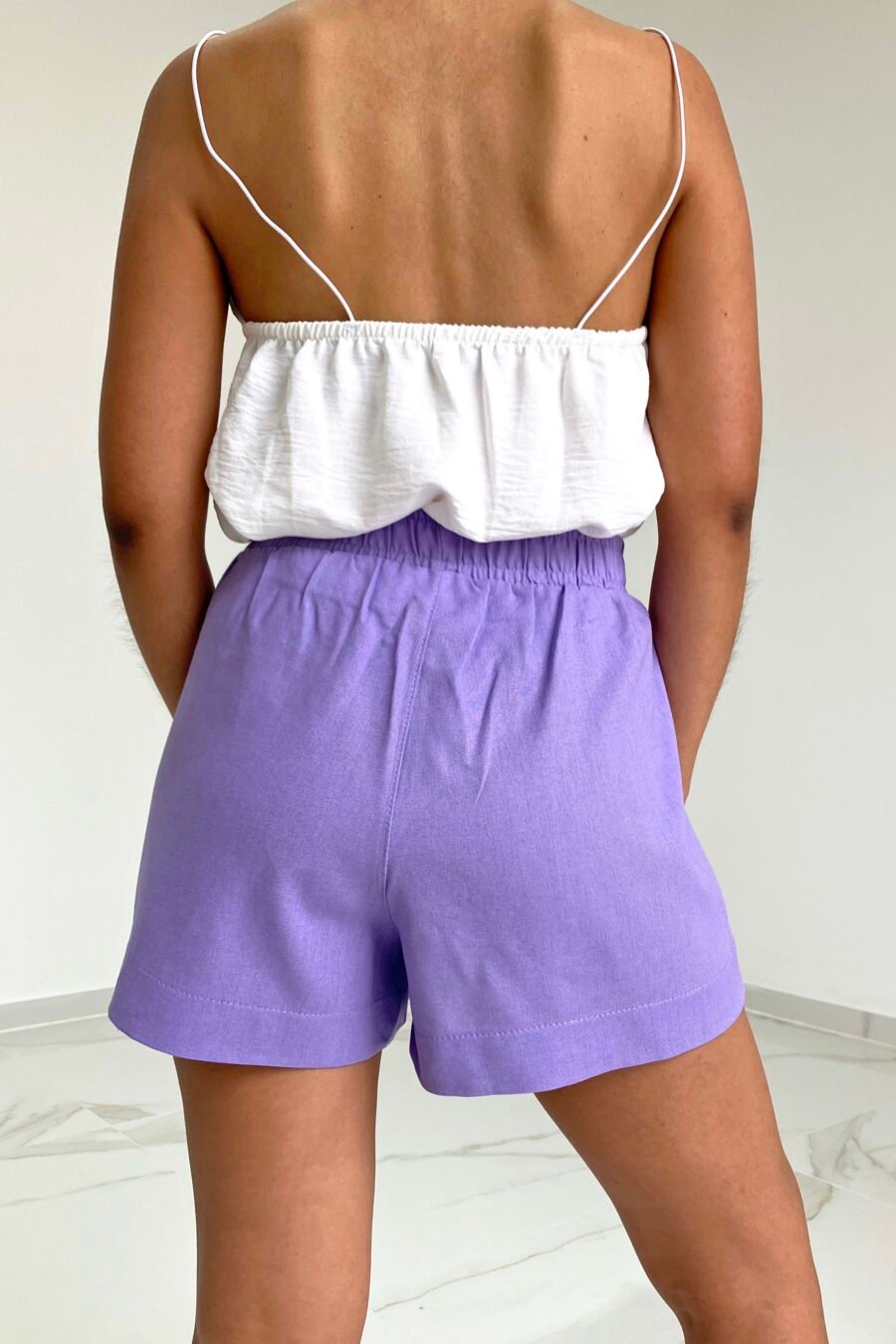 SHORT REINA lino - Imagen 2
