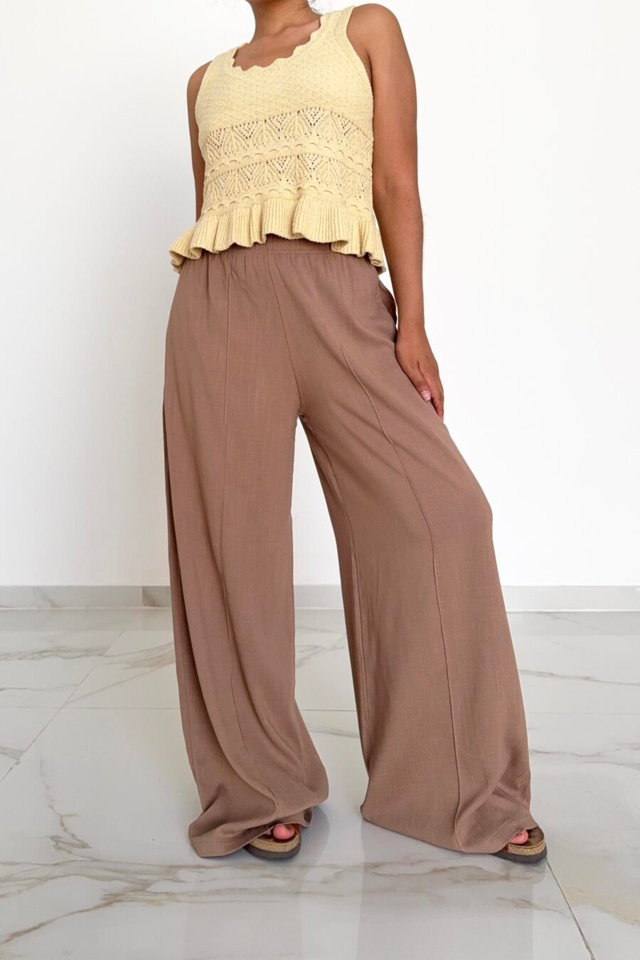 MAXIPALAZO IRIS lino spandex