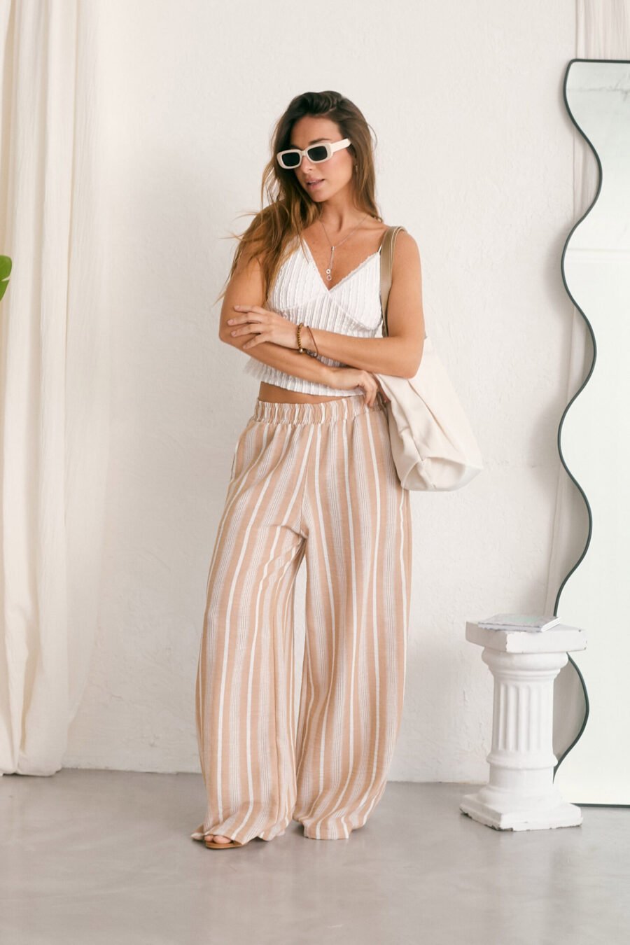 PALAZO NÉMESIS lino